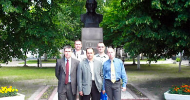 Памятник Ленину в Военной академии Беларуси