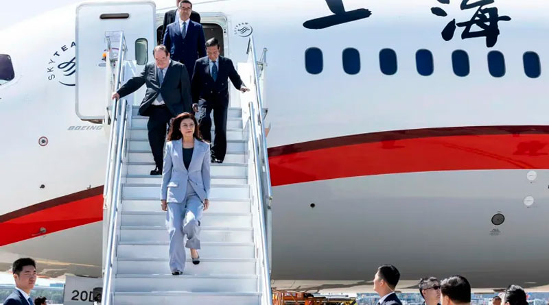 Председатель КНР Си Цзиньпин провёл в Пекине встречу с председателем тайваньской оппозиционной партии Гоминьдан Чжэн Ливэнь