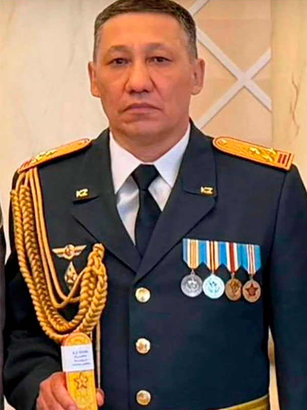 Генерал-майор РК Хасенов Жумабек Хасенович