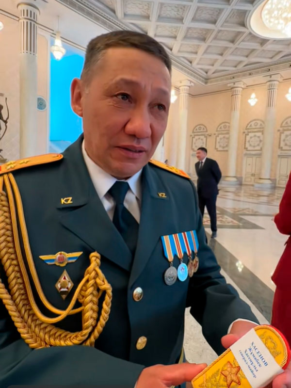Генерал-майор РК Хасенов Жумабек Хасенович