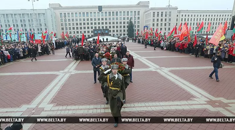 Митинг в Минске