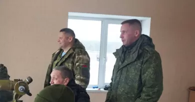 начальник штаба - первый заместитель командующего войсками Северо-западного оперативного командования полковник Шадура Вадим Евгеньевич