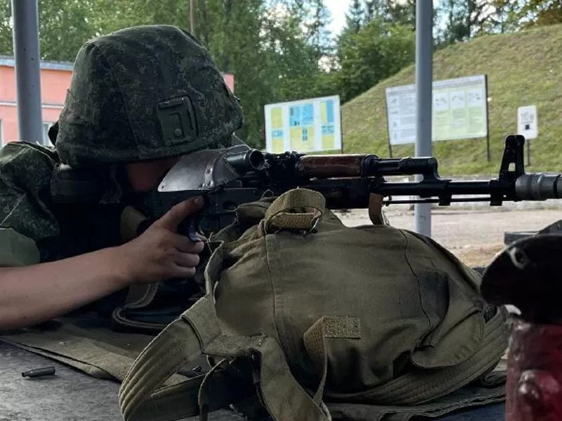 Практическое выполнение подготовительного упражнения из стрелкового оружия