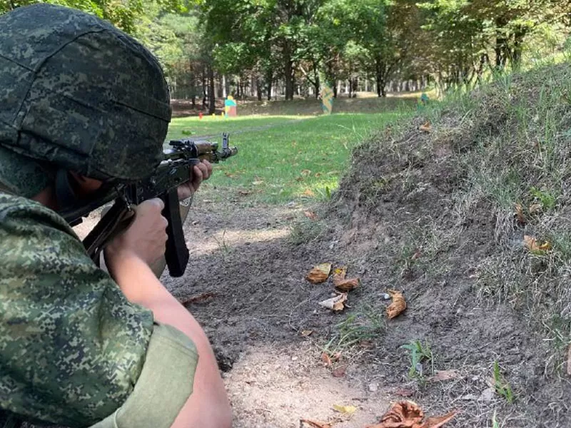 Изготовка для стрельбы лежа