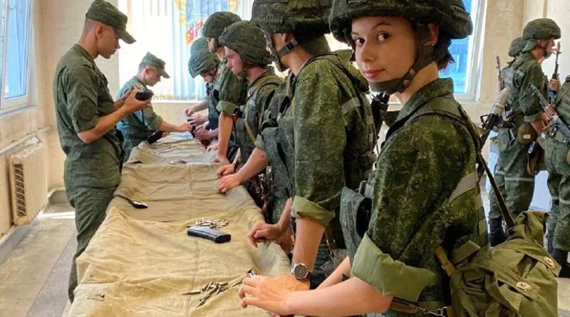 Первокурсники общевойскового факультета ВА РБ