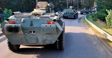 Мотострелки Беларуси на марше