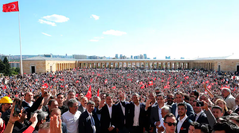 Митинг в Турции